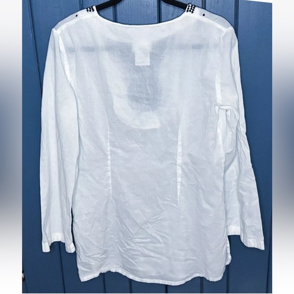 Disney Parks Hidden Mickey Mouse Tunic Shirt Small Peasant Boho Whimsical Fun - Picture 5 of 5